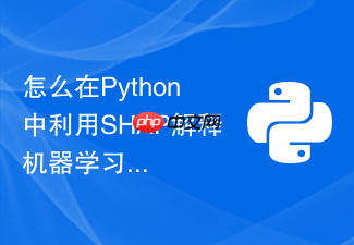 怎么在python中利用shap解释机器学习模型的预测结果?
