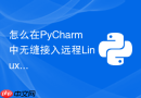 怎么在pycharm中无缝接入远程linux服务器上的python环境?