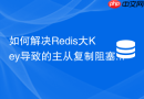 如何解决redis大key导致的主从复制阻塞卡死