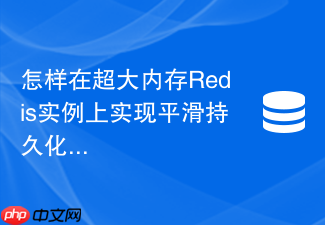 怎样在超大内存redis实例上实现平滑持久化与快照