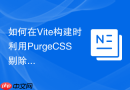 如何在vite构建时利用purgecss剔除冗余无用css？