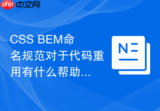 css bem命名规范对于代码重用有什么帮助?