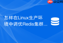 怎样在Linux生产环境中调优Redis集群的内核网络参数