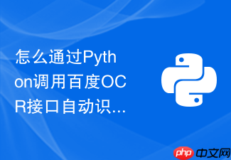 怎么通过python调用百度ocr接口自动识别大批量扫描件中的增值税发票?