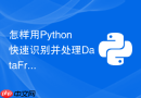 怎样用python快速识别并处理dataframe中的多列混合类型数据?