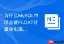为什么MySQL中浮点数FLOAT计算会出现精度丢失