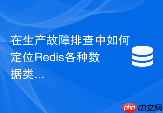 在生产故障排查中如何定位redis各种数据类型引起的cpu飙高问题