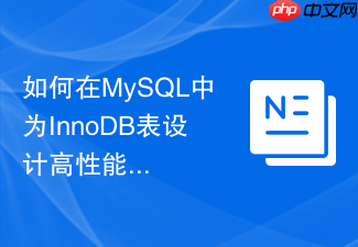 如何在mysql中为innodb表设计高性能方案实现秒级count查询？