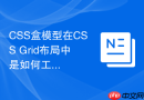 CSS盒模型在CSS Grid布局中是如何工作的？
