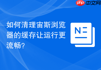 如何清理宙斯浏览器的缓存让运行更流畅?