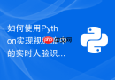 如何使用Python实现视频流中的实时人脸识别与追踪？