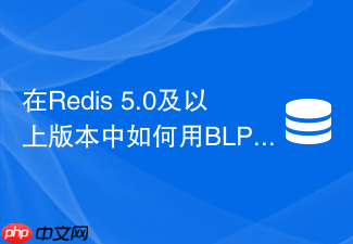在redis 5.0及以上版本中如何用blpop防止list轮询空转