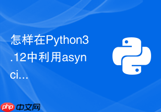 怎样在python3.12中利用asyncio实现高性能数据管道流?