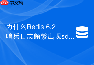 为什么redis 6.2哨兵日志频繁出现sdown与odown切换