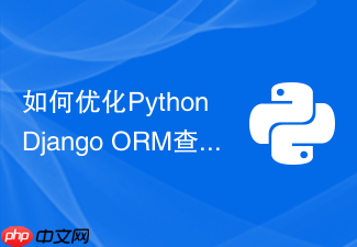 如何优化python django orm查询性能
