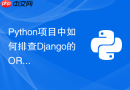 Python项目中如何排查Django的ORM内存泄漏问题？