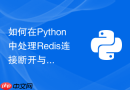 如何在Python中处理Redis连接断开与超时异常