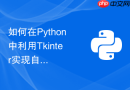 如何在python中利用tkinter实现自动化表单批量填写工具