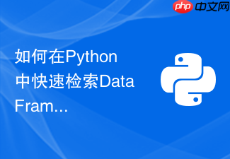 如何在python中快速检索dataframe中包含特定子串的所有数据行?