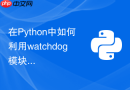 在Python中如何利用watchdog模块实现文件系统监控？