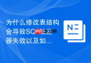为什么修改表结构会导致SQL触发器失效以及如何自动修复