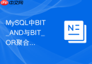 MySQL中BIT_AND与BIT_OR聚合函数在权限位运算中怎么用？