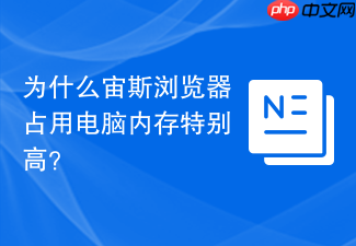 为什么宙斯浏览器占用电脑内存特别高?