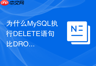 为什么mysql执行delete语句比drop更消耗事务锁资源