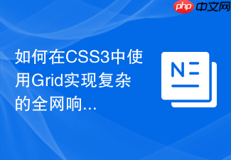 如何在css3中使用grid实现复杂的全网响应式页脚
