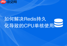 如何解决Redis持久化导致的CPU单核使用率100%