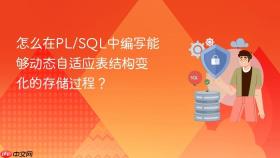 怎么在pl/sql中编写能够动态自适应表结构变化的存储过程?