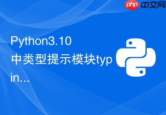 python3.10中类型提示模块typing有哪些破坏性变更