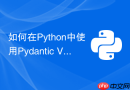 如何在Python中使用Pydantic V2的Rust核心提升校验速度？