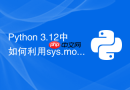python 3.12中如何利用sys.monitoring进行低开销监控？