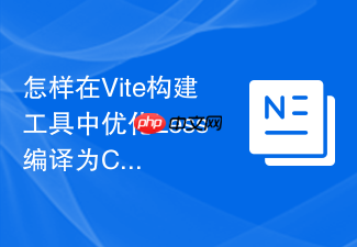 怎样在vite构建工具中优化less编译为css的打包速度