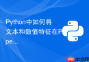 Python中如何将文本和数值特征在Pipeline中合并