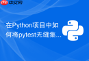 在python项目中如何将pytest无缝集成到gitlab ci