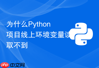 为什么python项目线上环境变量读取不到