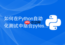 如何在Python自动化测试中结合pytest与Playwright