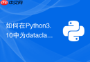 如何在Python3.10中为dataclass开启slots参数提升性能