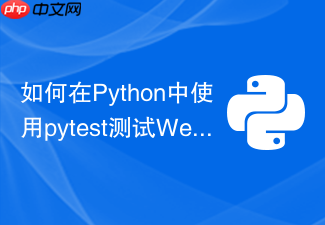 如何在python中使用pytest测试websockets长连接