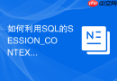 如何利用sql的session_context函数在会话间传递上下文变量？
