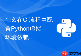 怎么在ci流程中配置python虚拟环境依赖缓存以节省构建时间？