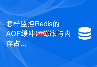 怎样监控redis的aof缓冲区膨胀与内存占用