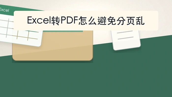 Excel转PDF怎么避免分页乱?源文件状态会影响哪些结果