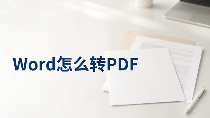 Word怎么转PDF?文档格式怎么保持稳定