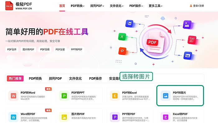 PDF怎么转图片?源文件状态会影响哪些结果