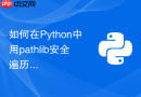 如何在python中用pathlib安全遍历多级目录？