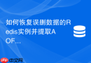 如何恢复误删数据的redis实例并提取aof记录