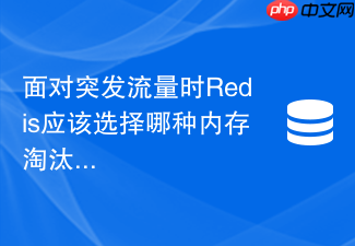 面对突发流量时redis应该选择哪种内存淘汰策略